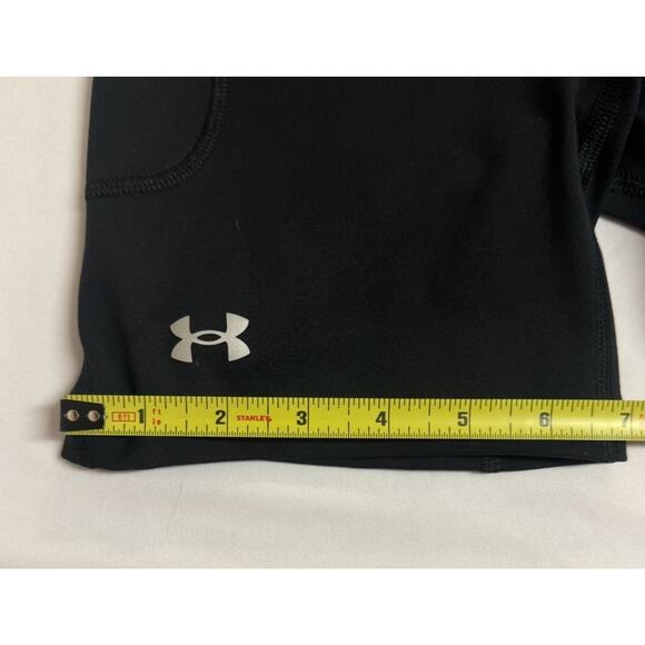 Under Armour Heat Gear women’s Shorts Size XS 3" Inseam Volleyball Black NWT - Picture 9 of 9